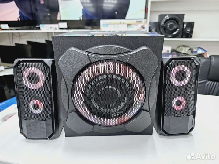 Колонки 2.1 Dexp 52Вт Bluetooth (Окт139)