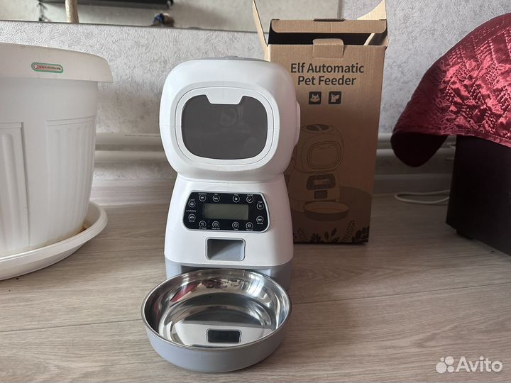 Автоматическая кормушка elf automatic pet feeder