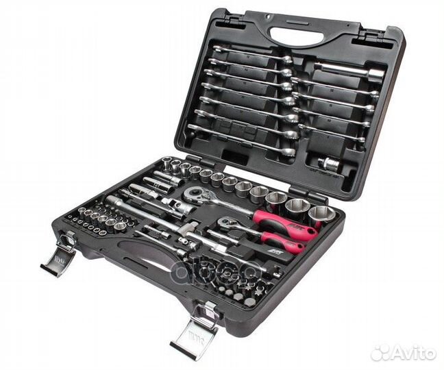 Набор инструментов 1/4 & 1/2 6-гранный (в кейсе