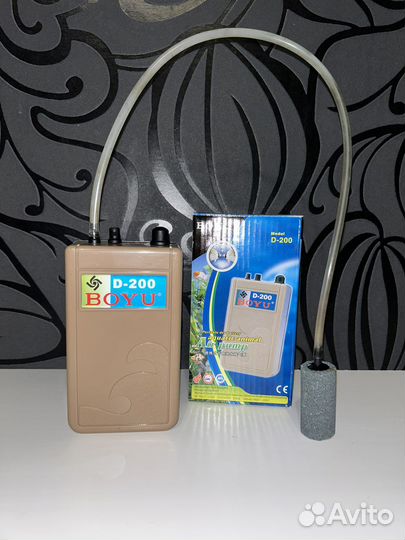 Компрессор для аквариума на батарейках