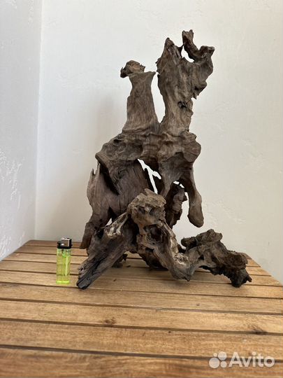 Коряга в аквариум