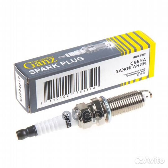 Свеча зажигания (4912) toyota GIP24912 ganz