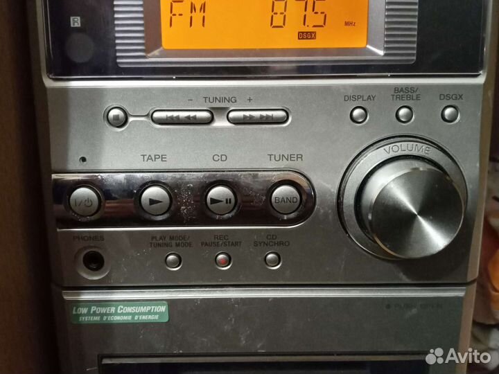 Музыкальный центр sony