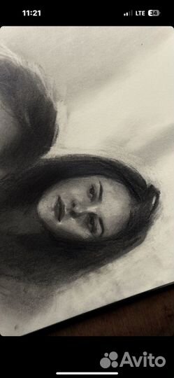 Картина маслом на холсте портрет