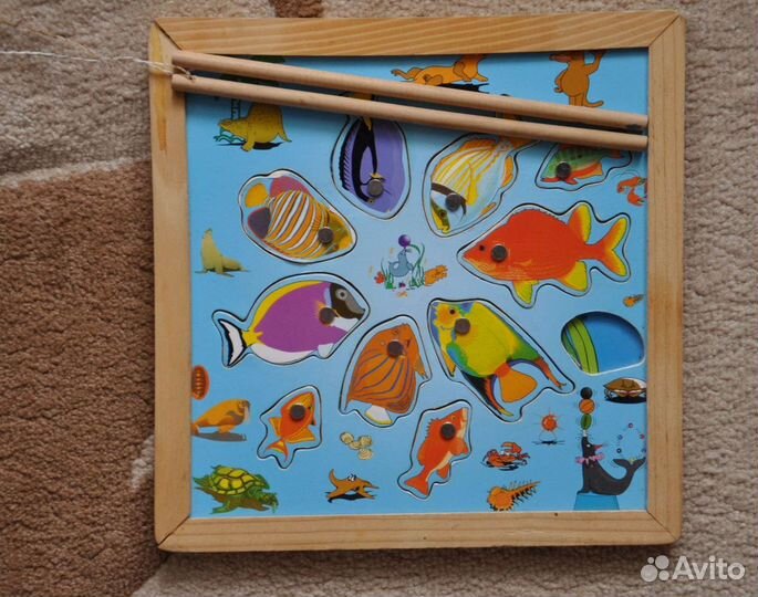 Деревянные пазлы для малышей