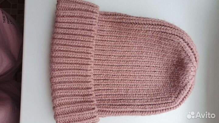 Комплект шапка, шарф и варежки