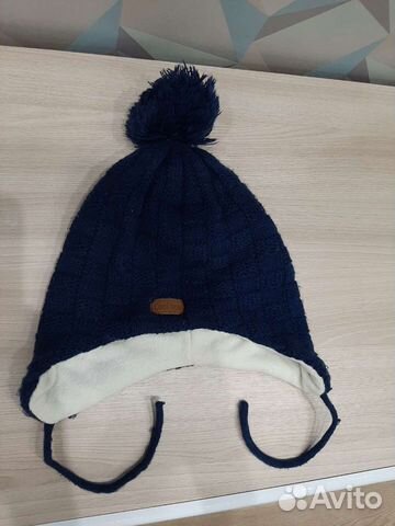 Шапка демисезонная для мальчика р.46-48