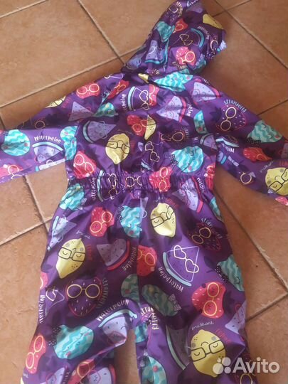 Комбинезон демисезонный для девочки 92