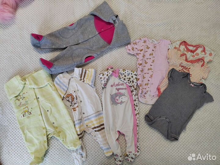 Детские вещи пакетом для девочек