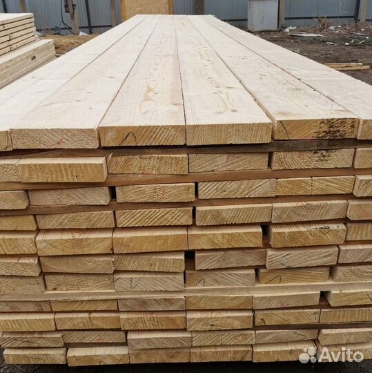 Доска сухая строганная