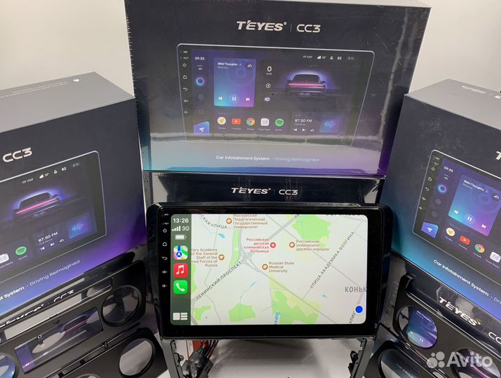 Магнитола на андройде Teyes 4/64 для Skoda