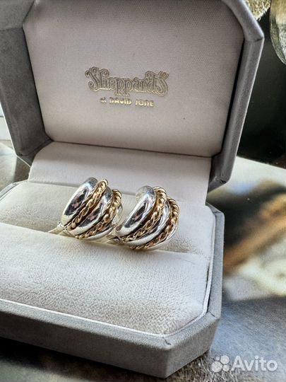 Винтажные клипсы Ervin Pearl