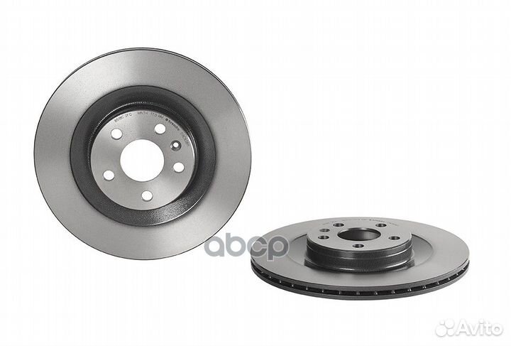 Диск торм.volvo S90,V90,XC90 brembo09.C938.11