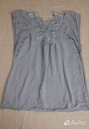 Парео пляж накидка L хлопок