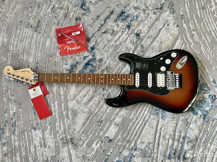 Новая Fender Player Stratocaster HSS Floyd Rose