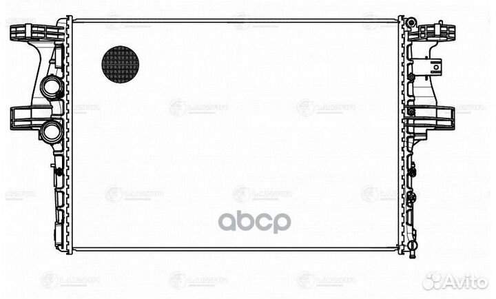 Радиатор охл. для а/м Iveco Daily (11) LRC1658