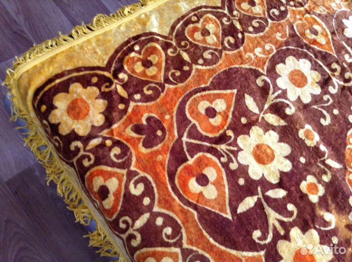 Покрывало плюшевое на х/б основе