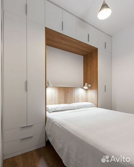 Шкаф над кроватью в спальню