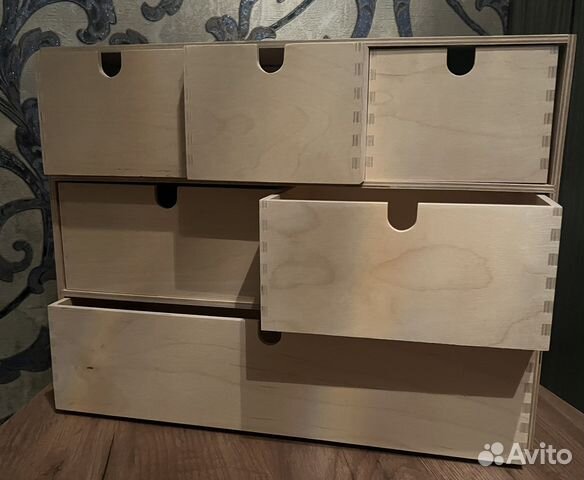 Полка с выдвижными ящичками IKEA