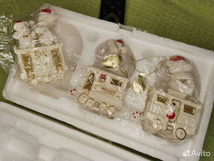 Фарфоровые игрушкм елочные Bradford editions