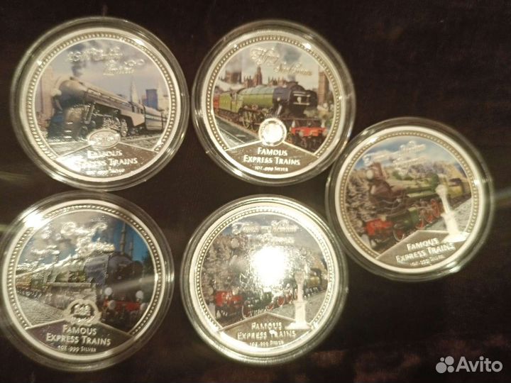 Наборы Серебрянные монеты 999 1oz