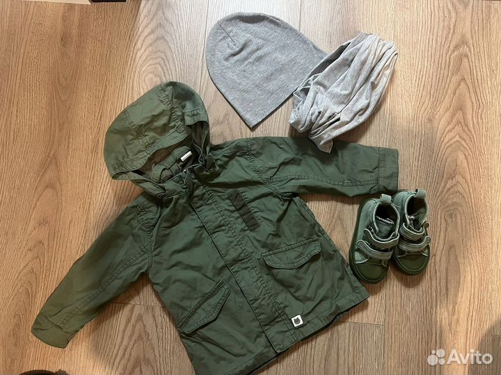 Куртка H&M и кеды