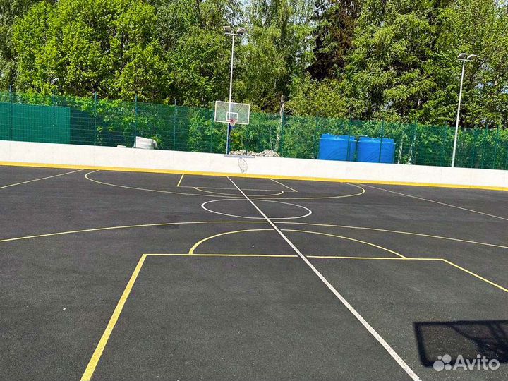 Спортивная площадка комплекс под ключ