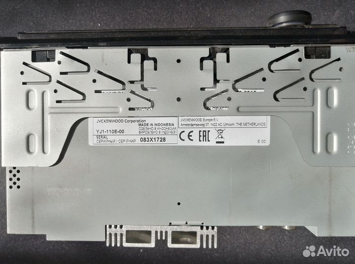 Магнитола kenwood KMM-124