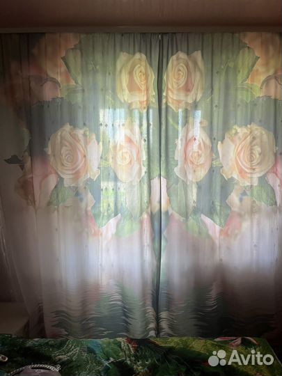 Шторы и покрывало