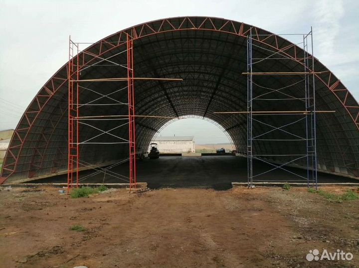 Ангар под ключ от производителя