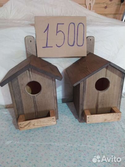 Скворечники и кормушки для птиц и белок