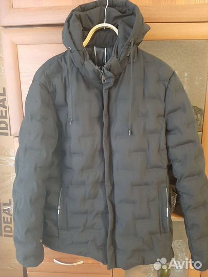 Куртка теплая черная