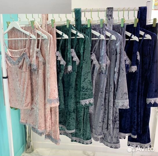 Пижама женская 5 в 1 44р до 54р