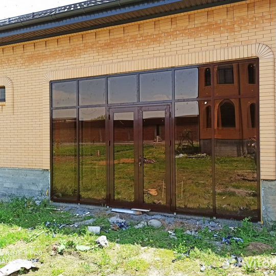 Алюминиевые окна Перегородки Остекление