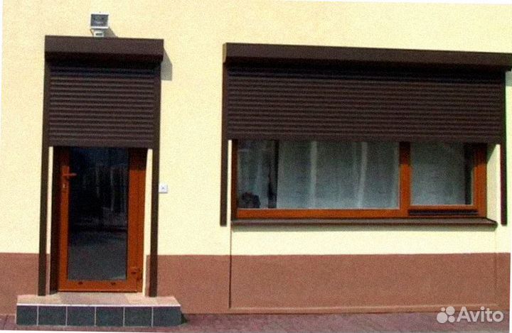 Рольставни дверь