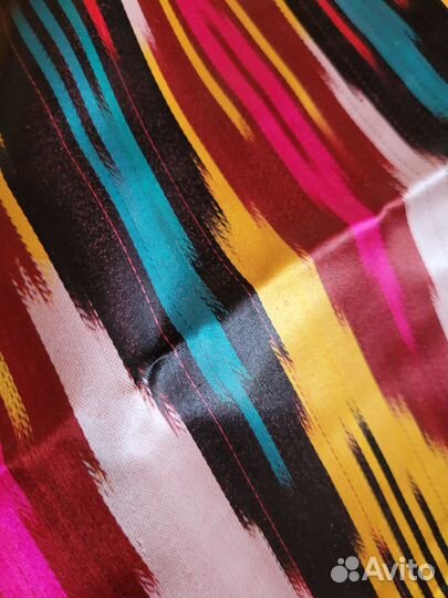 Ткань адрас шелк 3м восточная узбекская нац