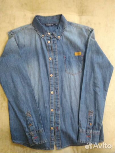 Джинсовая рубашка, 152