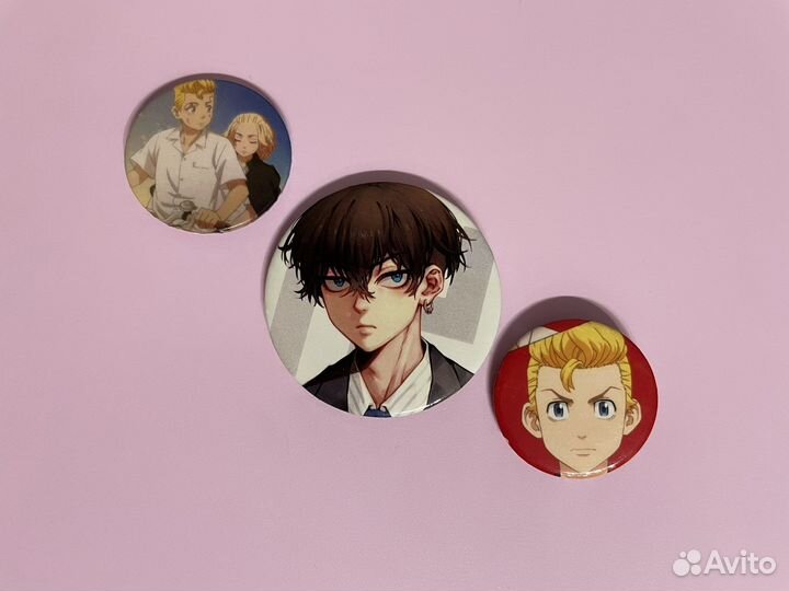 Аниме значки