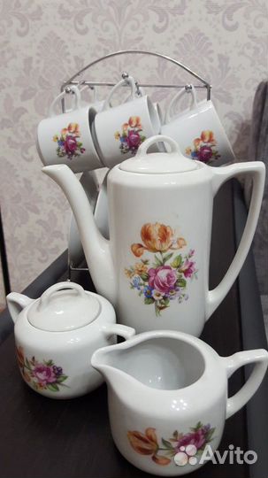 Сервиз кофейный,винтажный