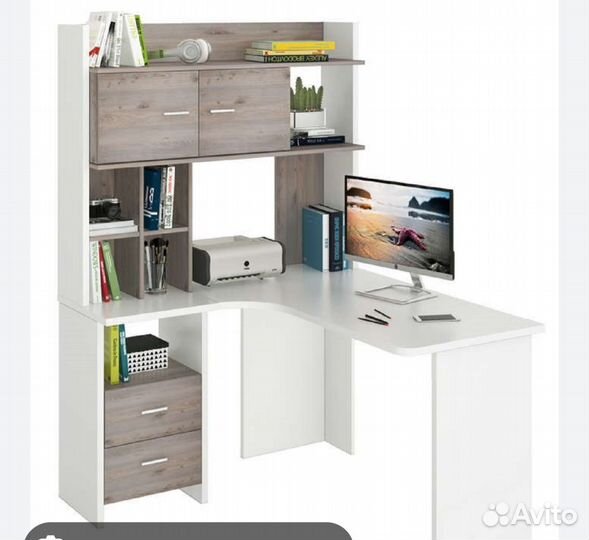 Компьютерный письменный стол угловой б/у