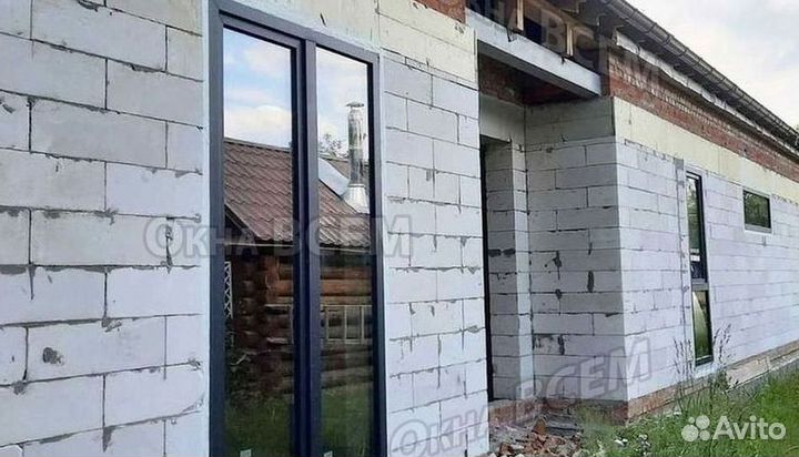 Остекление окон и балконов пвх