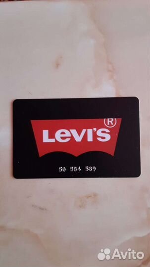 Карта levis