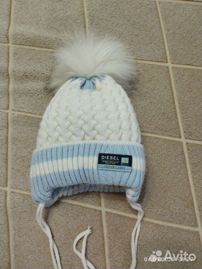 Зимняя шапка на 6 месяцев