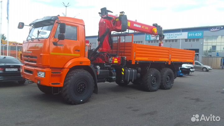 КамАЗ 43118 с КМУ, 2023