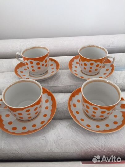 Чашка чайная, сахарница