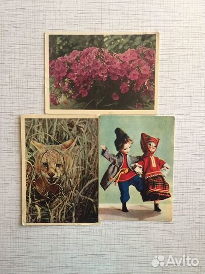 Открытки СССР чистые