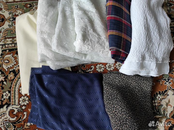 Ткани (креп, трикотаж, гипюр)