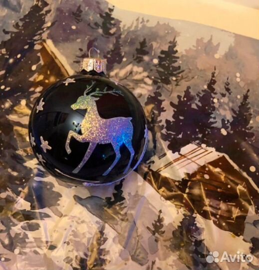 Елочные шары большие