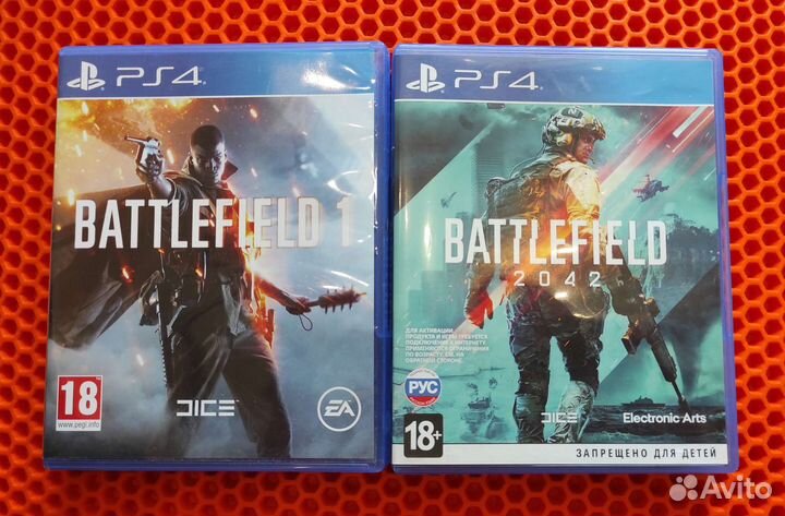 Battlefield 2042 и Battlefield 1 для PS4