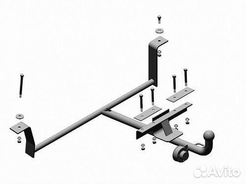 Фаркоп трейлер 3110.H тип крюка: H (B, F10)